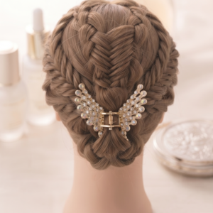 Luxury Crystal Angel Wing Hair Claw Clip ( 1 Piece )