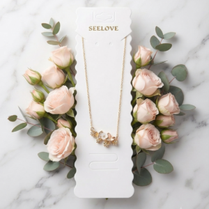 Gold-toned link chain necklace