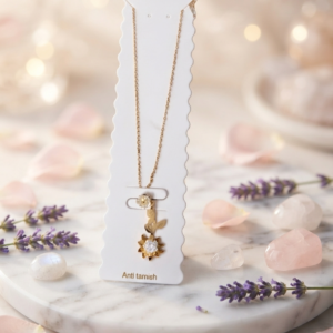 Anti-tarnish Gold-Plated Flower Necklace