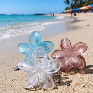 Flower Hair Claw Clips Combo (Pack Of 3)
