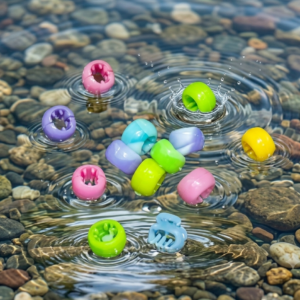 Mini Colorful Pastel Hair Claw Clips Combo ( Piece Of 50 Multi Color )