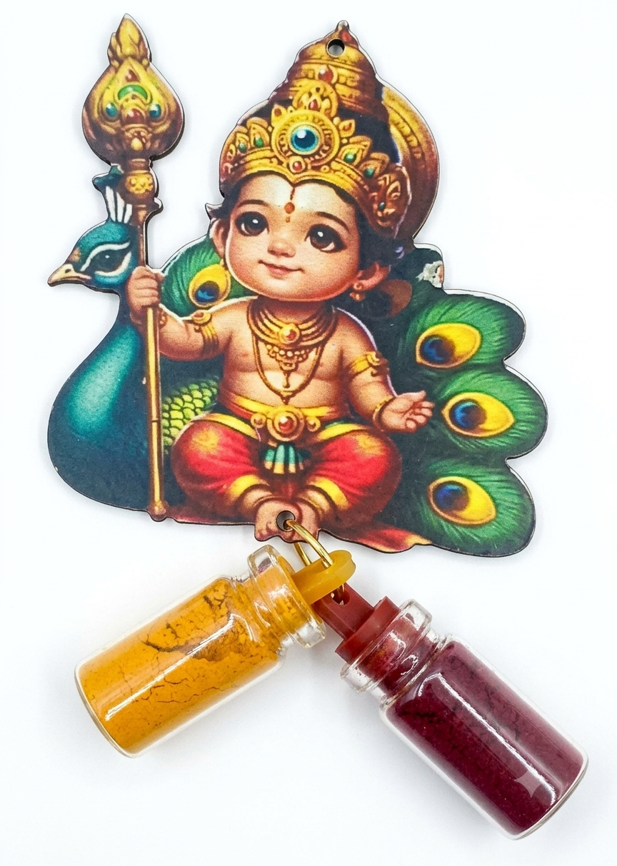 Murugan manjal kumkum ( Assorted )