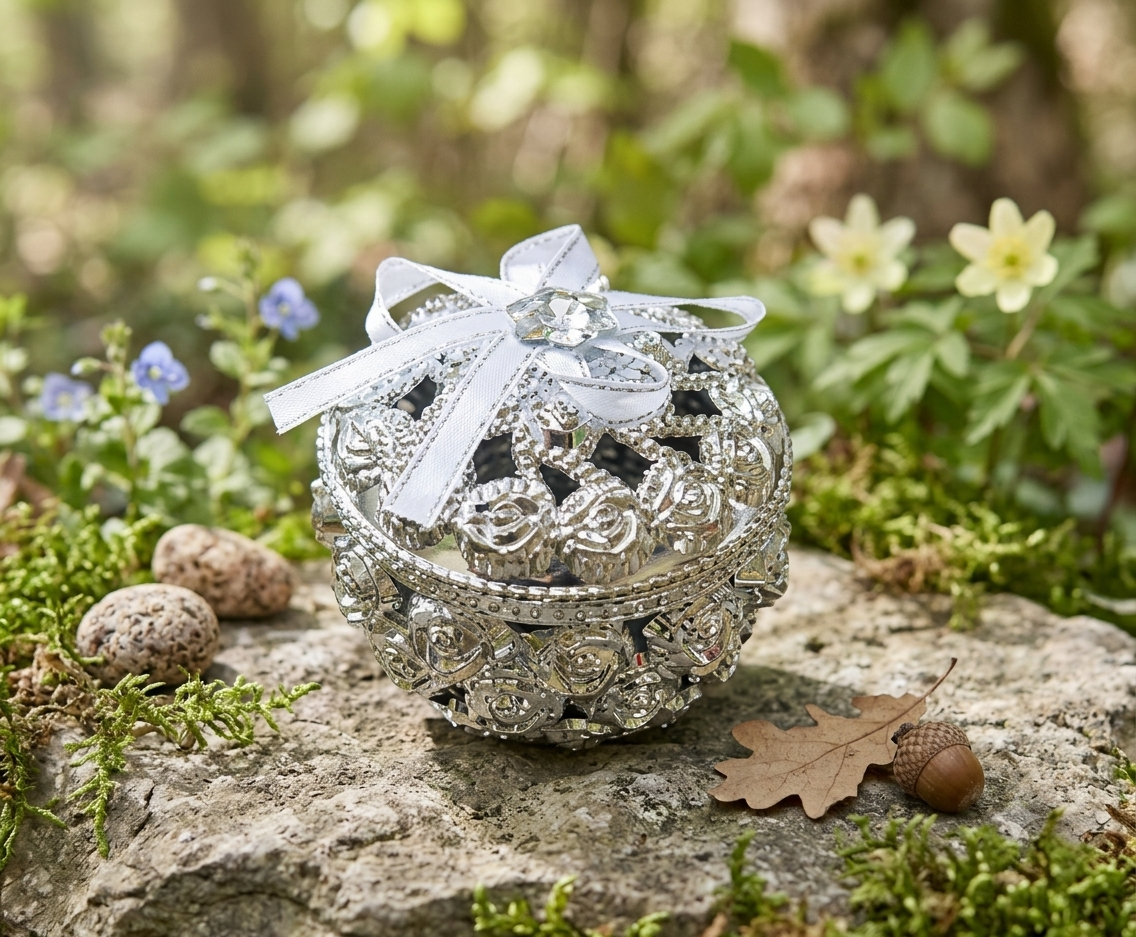 Silver Jewelry Box